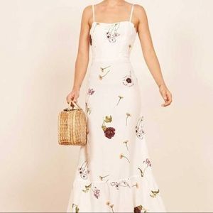 Reformation Prairie Maxi Floral Dress